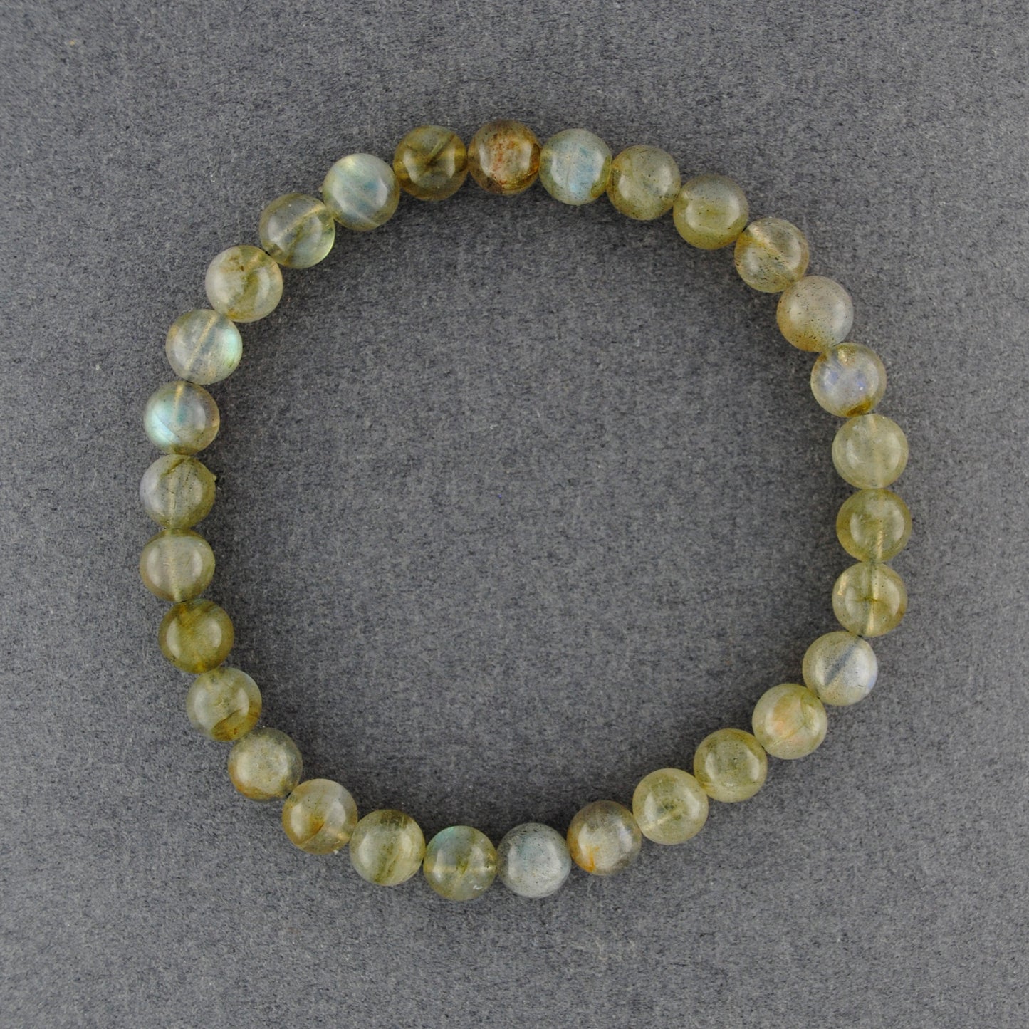 Labradorite Beaded Bracelet