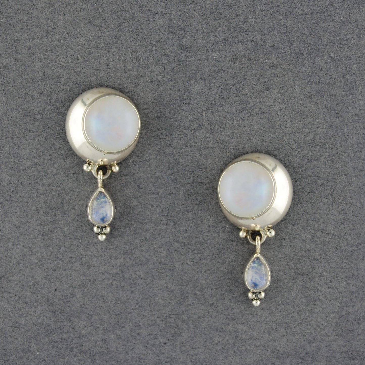 Louane Moonstone Post Earrings