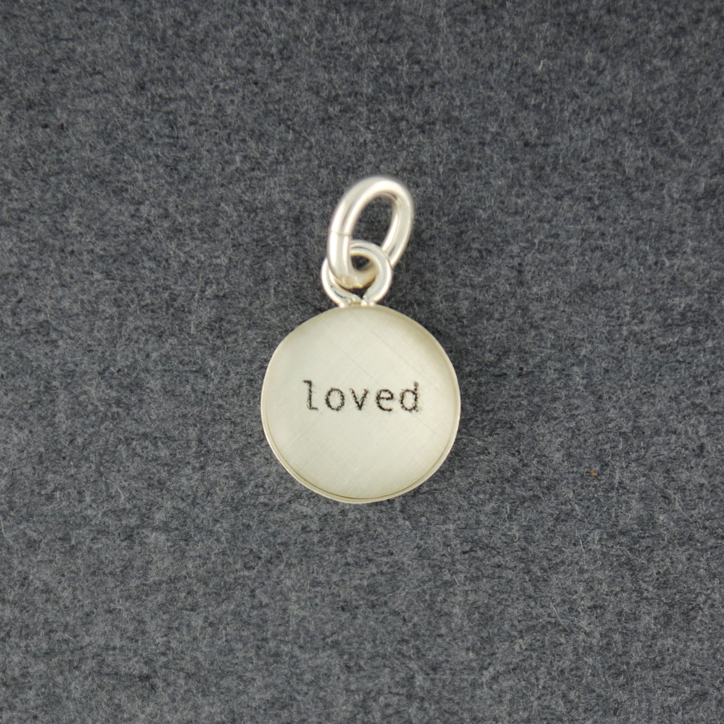 Sterling Silver Loved Pendant