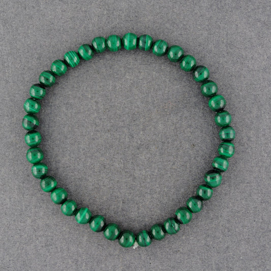 Malachite Beaded Bracelet