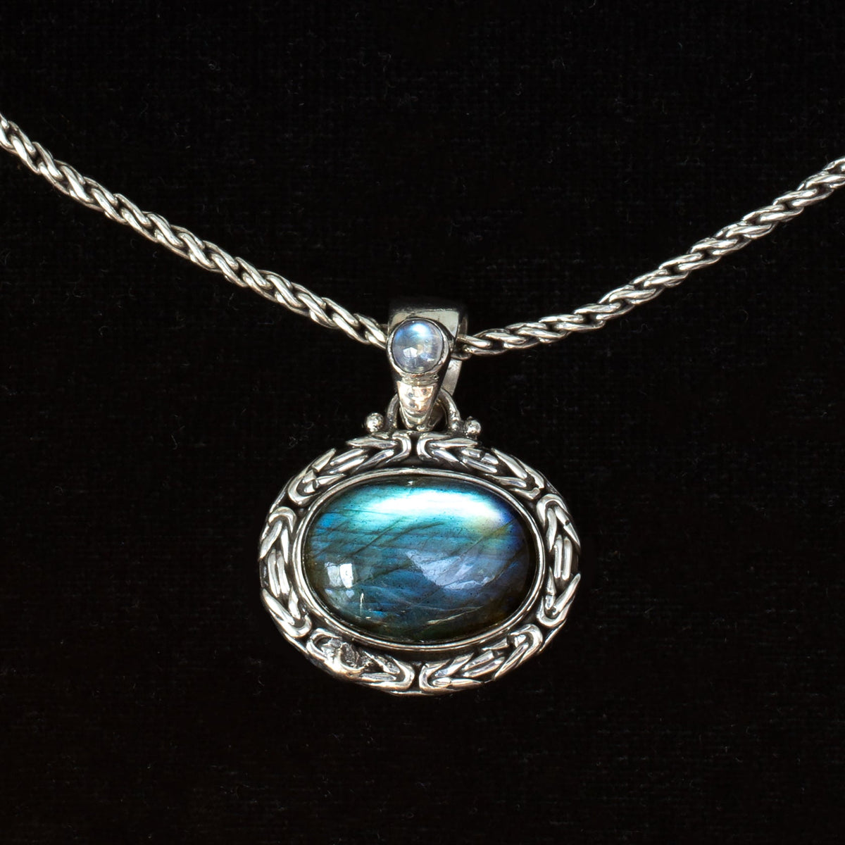 Marina Labradorite Necklace