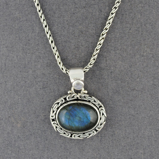 Marina Labradorite Necklace