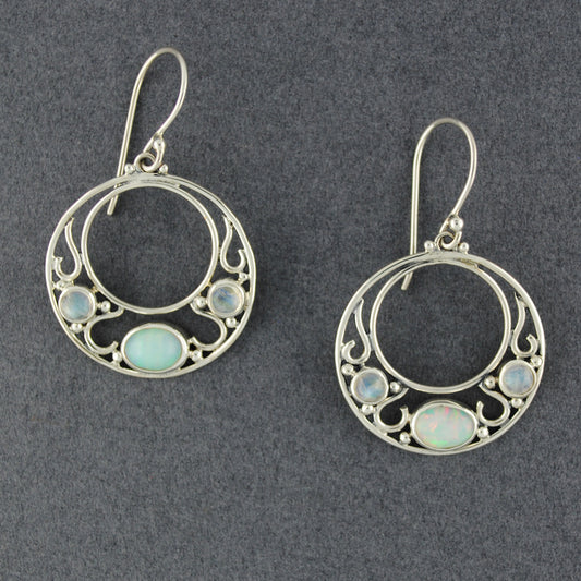 Mucha Opal Earrings