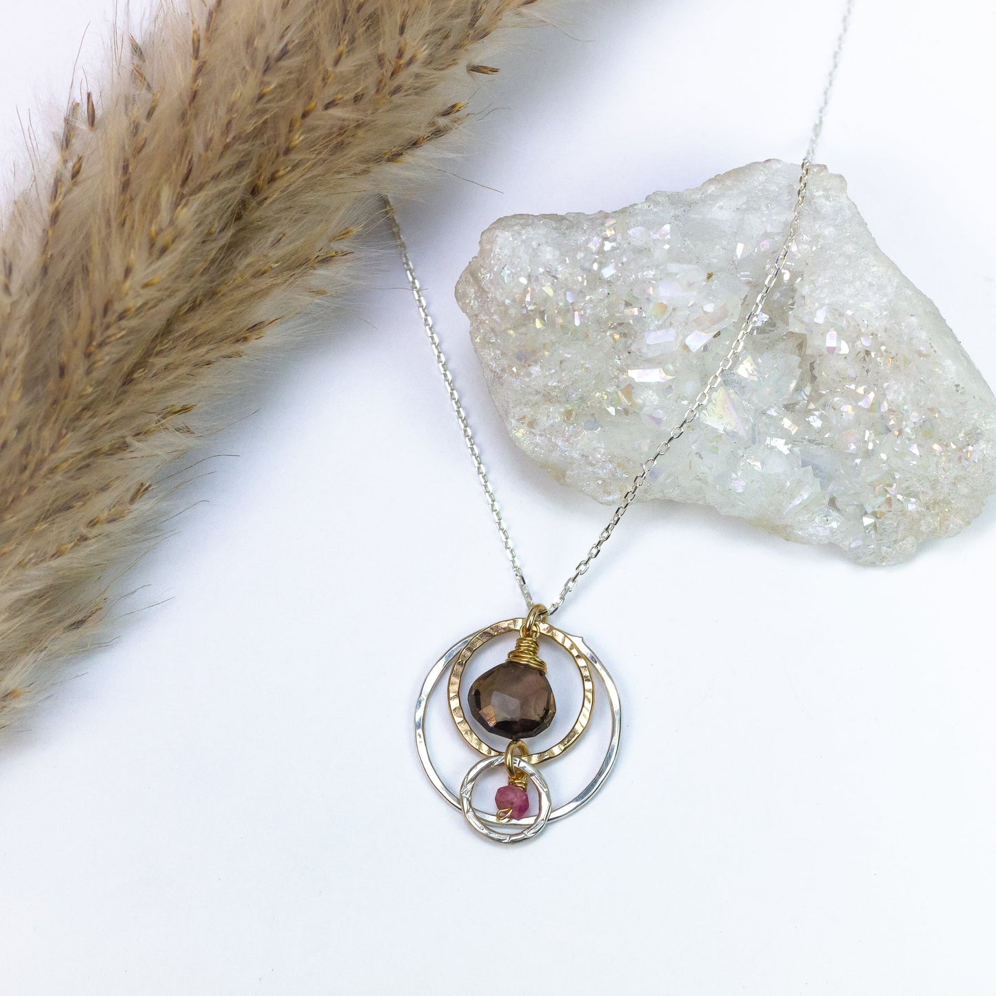 Topaz Tourmaline Harmony Necklace