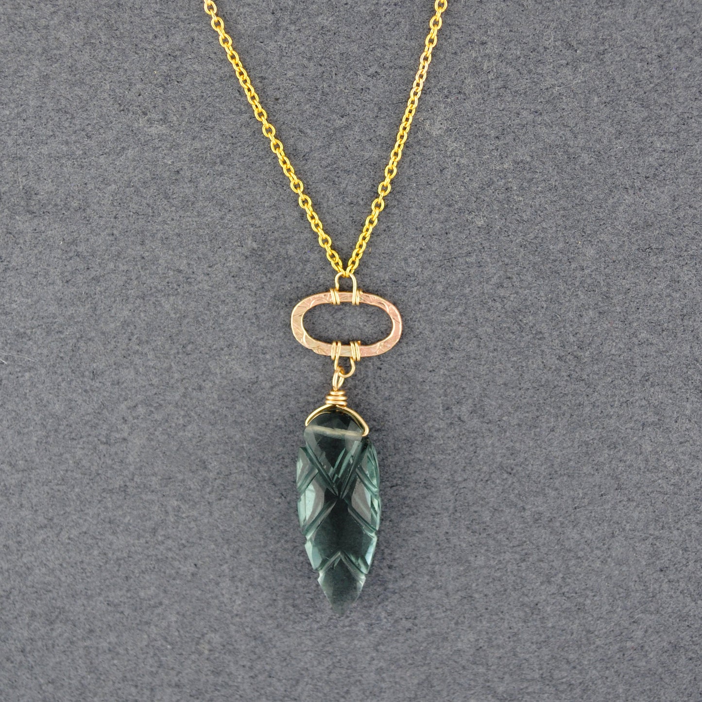 Twilight Leaf Necklace