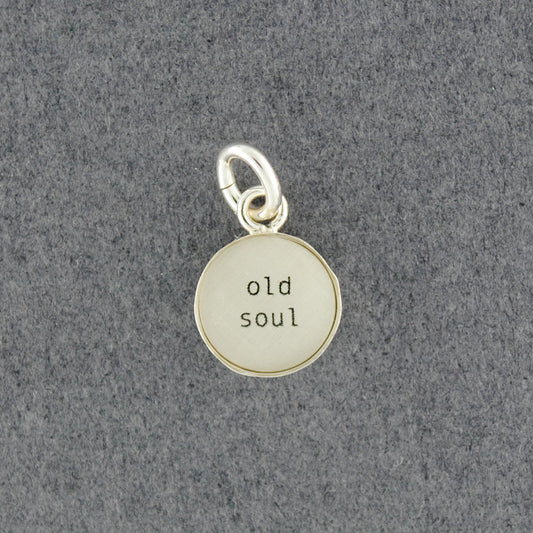 Sterling Silver Old Soul Pendant