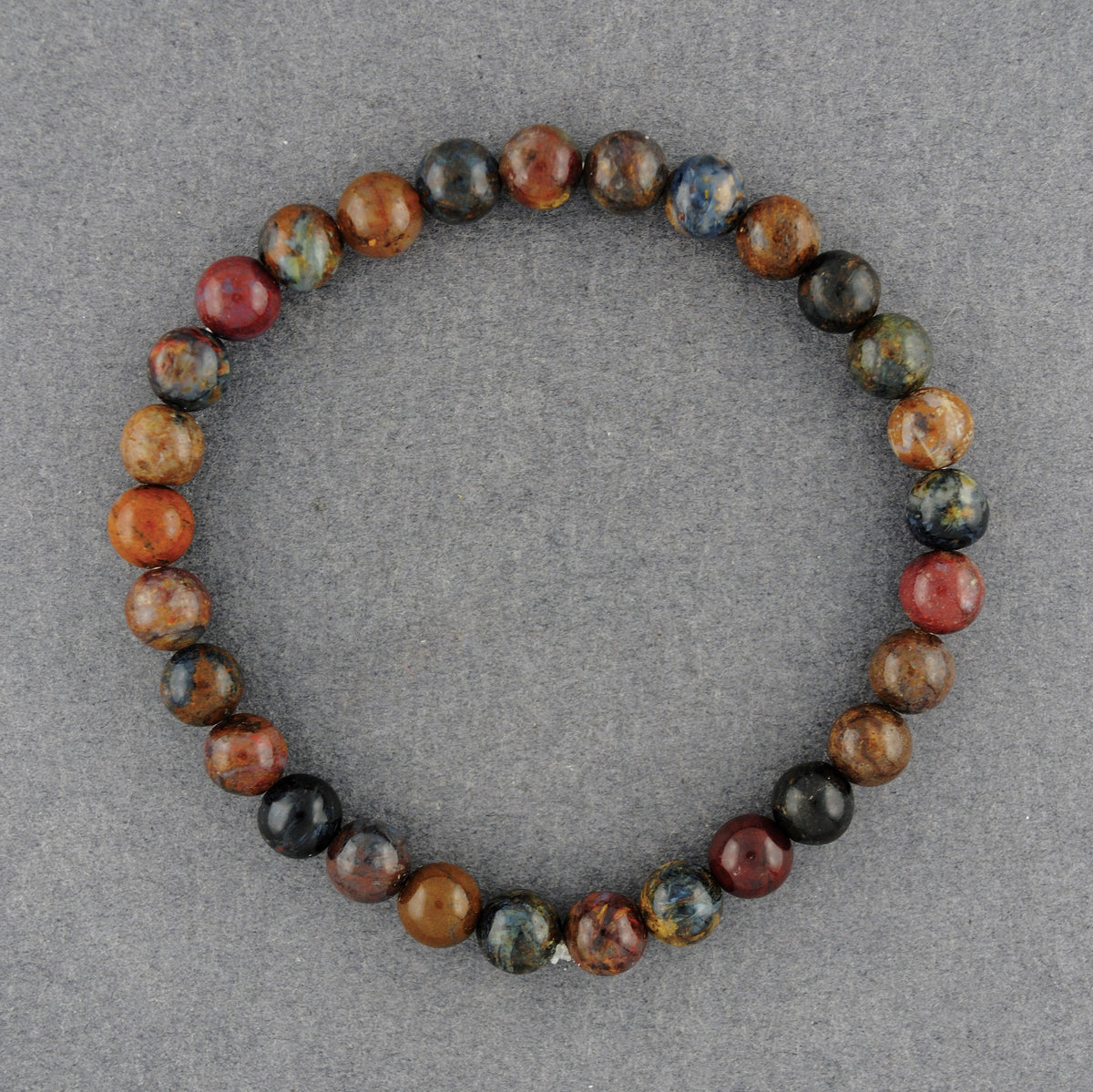 Pietersite Beaded Bracelet