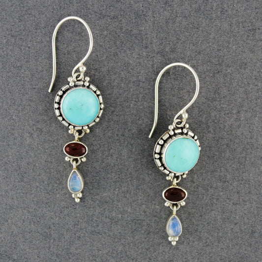Sedona Multi Stone Earrings
