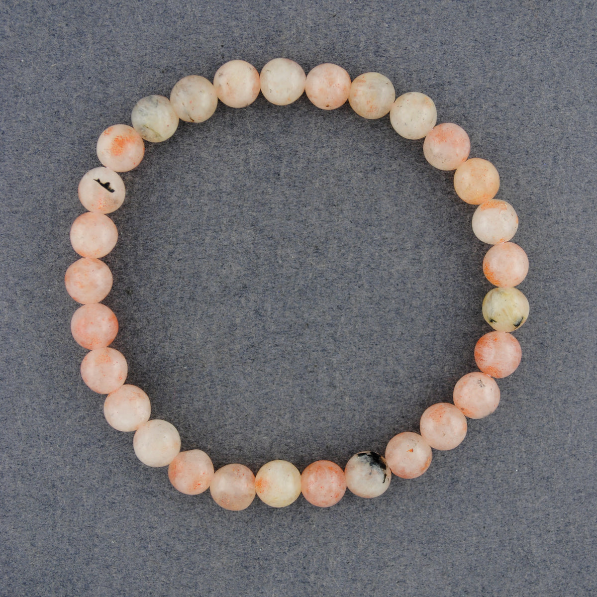 Sunstone Beaded Bracelet