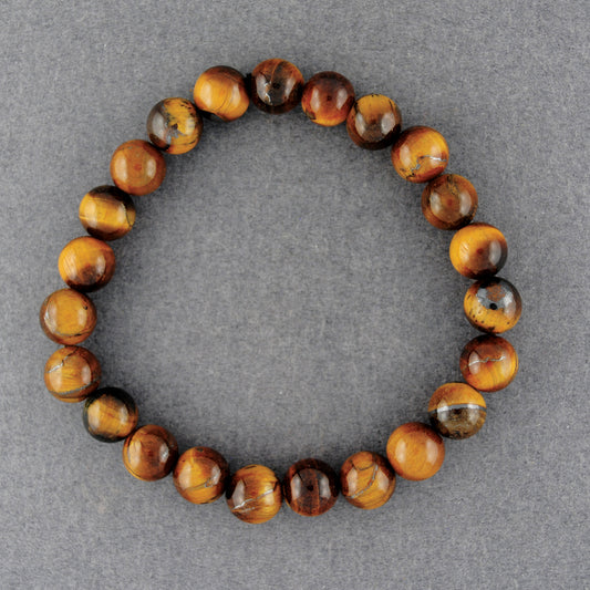 Tiger's Eye Beaded Bracelet