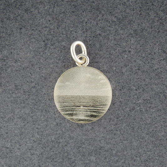 Sterling Silver Tranquil Waters Picture Pendant